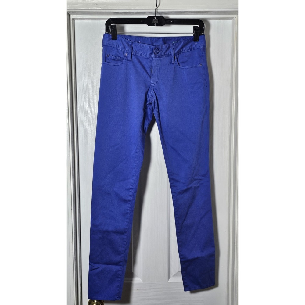 Lilly Pulitzer Worth Skinny Pants Women's Size 2 Purplish Blue